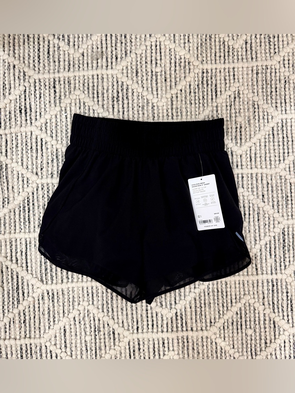 Athleta Mesh Racer Run High Rise 3" Short - Picture 8 of 8